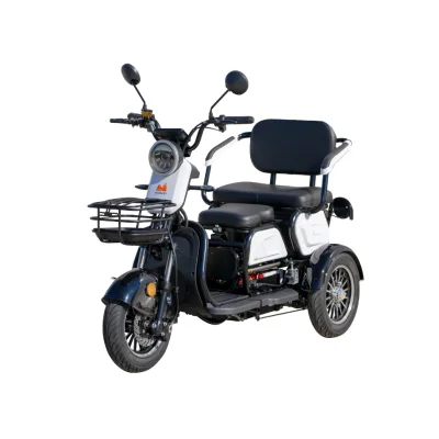 TRICICLU ELECTRIC PERSOANE DAVOS C: ROSU/NEGRU-683651
