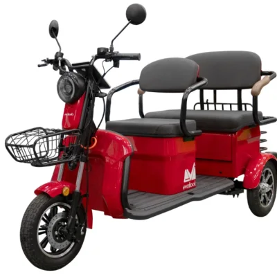 TRICICLU ELECTRIC PERSOANE SCORILO C: VERDE-683754 4